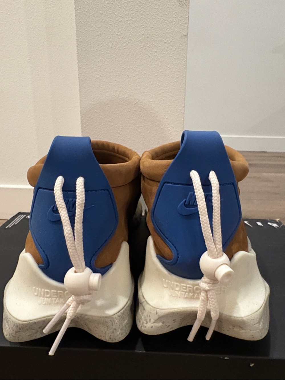 NIB [Nike] Moc Flow SP x Undercover Slip-In Comfort Shoes Suede Mens 12 / W 13.5 - Picture 8 of 14